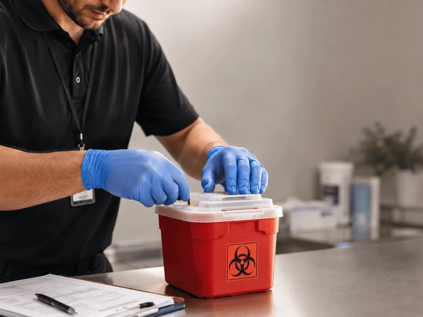 Why choose Sharps Waste Disposal in Geff, IL
